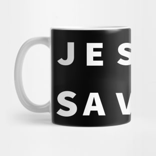 Jesus Saves Cool Inspirational Christian Mug